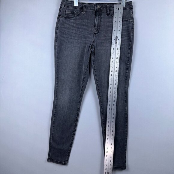 Universal Thread High Rise Jegging Jeans Womens Size 12/31R Charcoal Wash Black - Picture 8 of 13